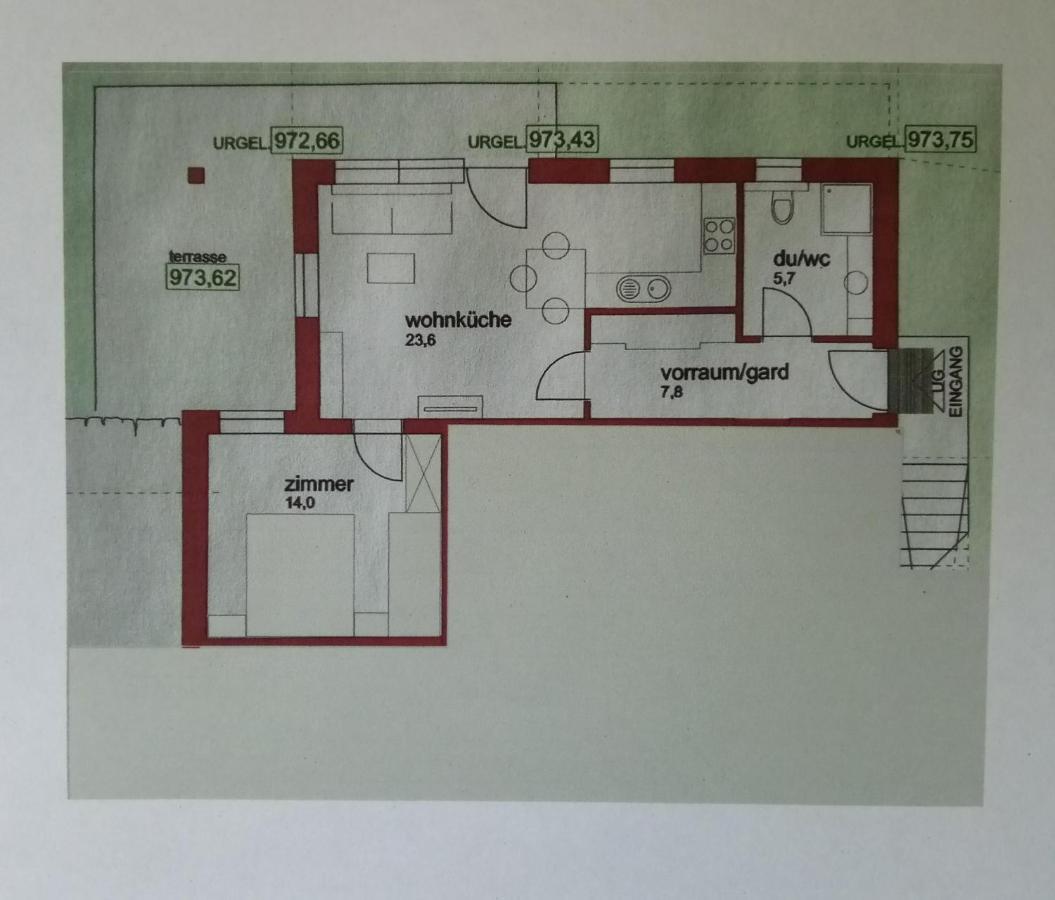 Apart Bergauf Rohrberg Extérieur photo